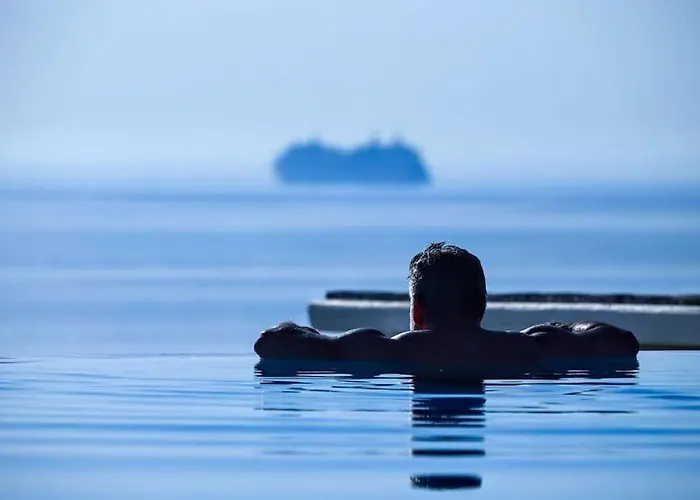 Mykonos Sea&sunset View Pool-hot Tub By Calypso Sunset Villa