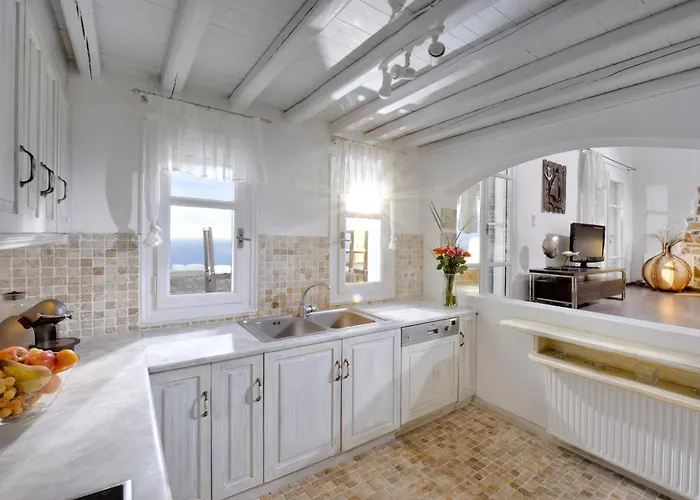 Villa Mykonos Sea&sunset View Pool-hot Tub By Calypso Sunset Mykonos Town