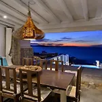 Mykonos Sea&sunset View Pool-hot Tub By Calypso Sunset Villa