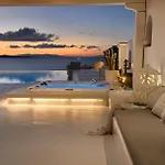 Villa Mykonos Sea&sunset View Pool-hot Tub By Calypso Sunset *