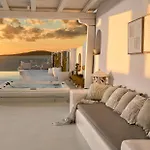 Mykonos Sea&sunset View Pool-hot Tub By Calypso Sunset Villa *