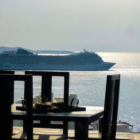 빌라 Mykonos Sea&sunset View Pool-hot Tub By Calypso Sunset