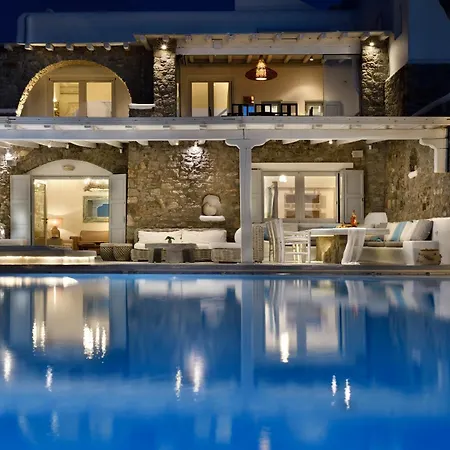 Mykonos Sea&sunset View Pool-hot Tub By Calypso Sunset 빌라