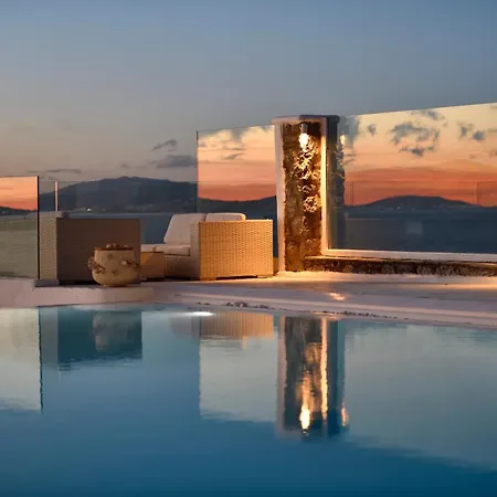 빌라 Mykonos Sea&sunset View Pool-hot Tub By Calypso Sunset