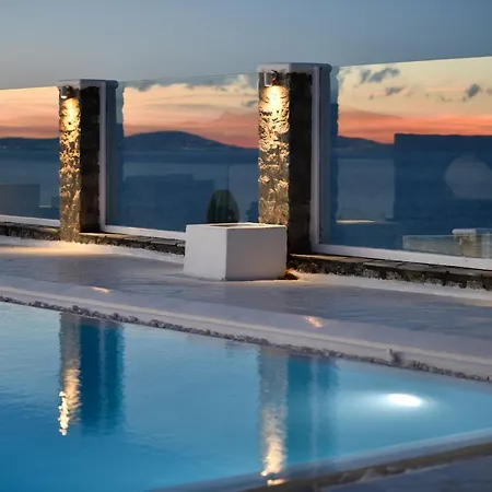 Villa Mykonos Sea&sunset View Pool-hot Tub By Calypso Sunset