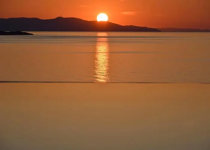 Villa Mykonos Sea&sunset View Pool-hot Tub By Calypso Sunset