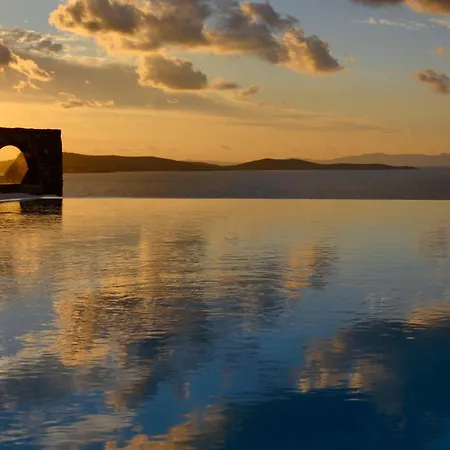 Mykonos Sea&sunset View Pool-hot Tub By Calypso Sunset Willa *