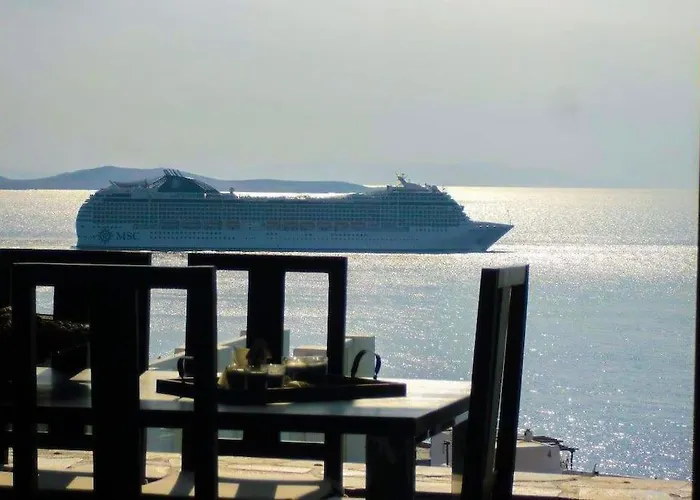 Willa Mykonos Sea&sunset View Pool-hot Tub By Calypso Sunset