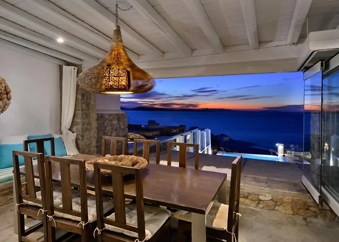 Mykonos Sea&sunset View Pool-hot Tub By Calypso Sunset Willa