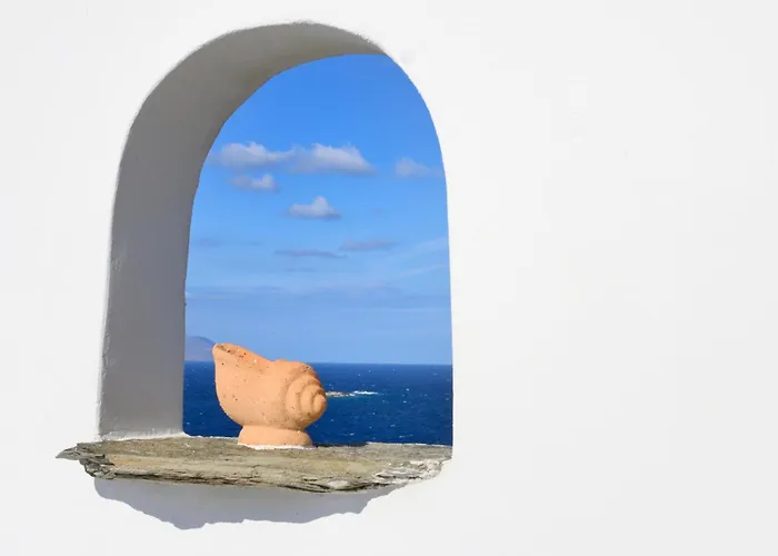 Willa Mykonos Sea&sunset View Pool-hot Tub By Calypso Sunset Mykonos Town