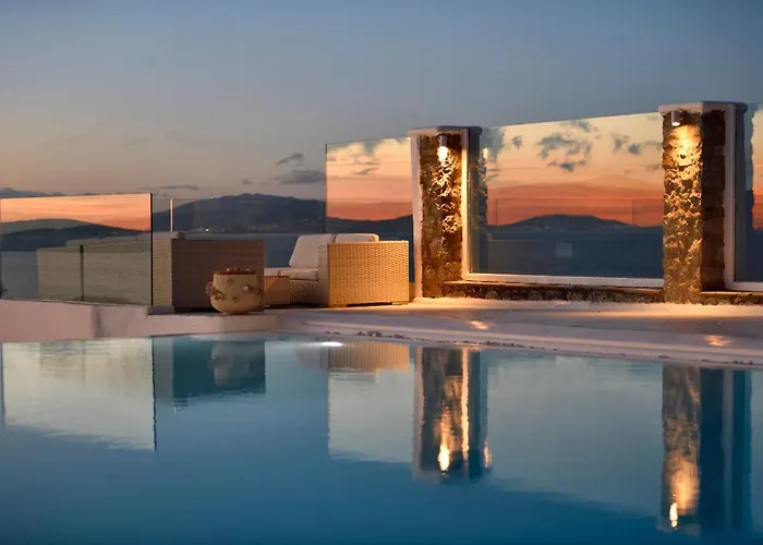 Willa Mykonos Sea&sunset View Pool-hot Tub By Calypso Sunset