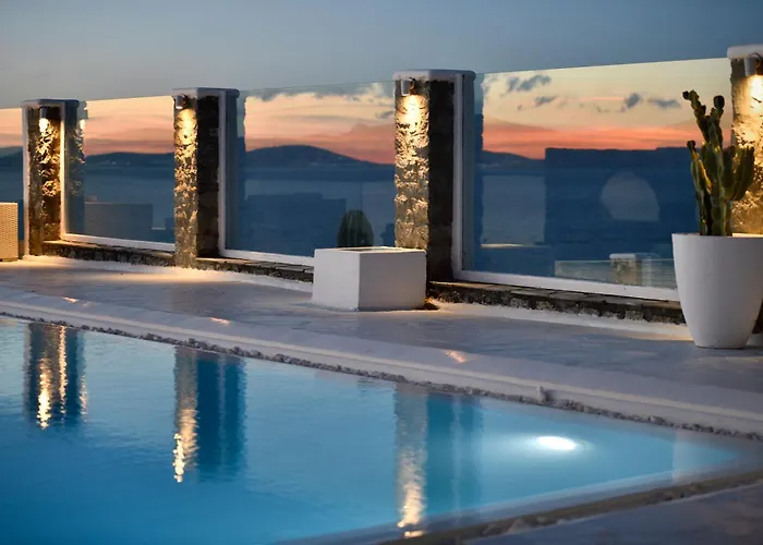 Willa Mykonos Sea&sunset View Pool-hot Tub By Calypso Sunset